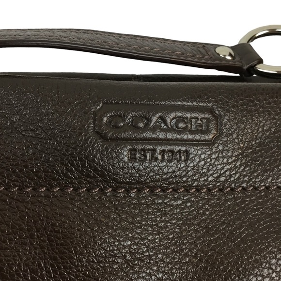 Coach Carly Brown Leather Shoulder Bag F1073-F15251 - Picture 9 of 10